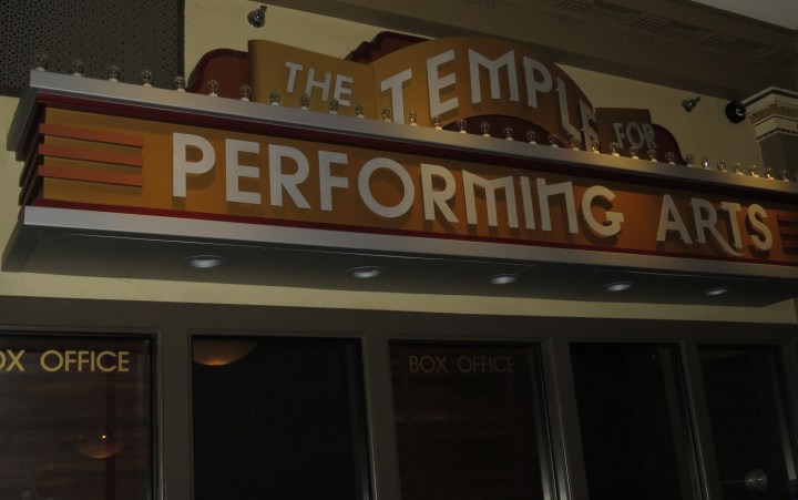 Box office for The Temple of Performing Arts